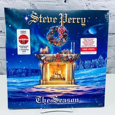 Steve Perry The Season Christmas LP Album Limited Edition Exclusive Red Vinyl Foto 1 de 4