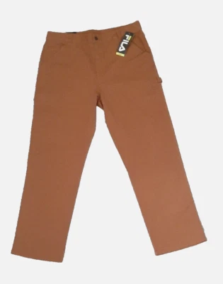 Fila Men's Brown Carpenter  ( Workwear)Pant 38 x 32 Medium Size - Image 1 of 4