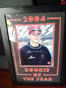 Foto enmarcada autografiada de Nascar Kasey Kahne 27 x 19 - Imagen 1 de 3