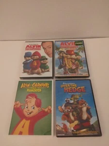 4 Funny & Silly Animated DVDS. Alvin And The Chipmunks (2007 DVD). Alvin And The - Picture 1 of 3