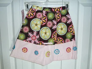 Falda para niñas Tiddlywinks & Scallywags, talla 6 rosa marrón y varios colores nueva con etiquetas- $50 - Imagen 1 de 5