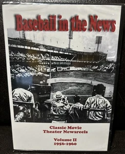 Baseball In The News Classic Movie Theater Newsreels Vol 2. 1956-1960. Brand New - Picture 1 of 4
