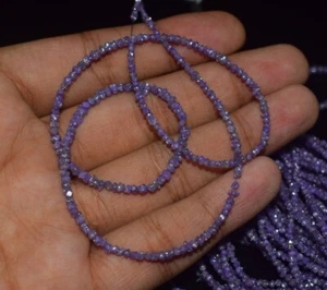 Natürliche lila Rohdiamant Perlen roher ungeschliffener loser Diamant für per... - Bild 1 von 4