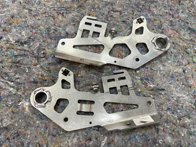 2014 - 2018 KTM 690 Enduro R Gas Fuel Tank Mounting Retaining Plates Brackets - Image 1 of 4