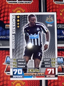Match Attack Topps Moussa Sissoko basic card, 2014/15 Newcastle - Picture 1 of 3