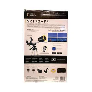 National Geographic SRT70APP, 70mm Refractor Telescope with Astronomy App - Picture 1 of 2