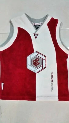 CAMISA DEPORTIVA VINTAGE ROCAWEAR NIÑAS TOP TALLA 18 M ROJA/BLANCA Foto 1 de 3