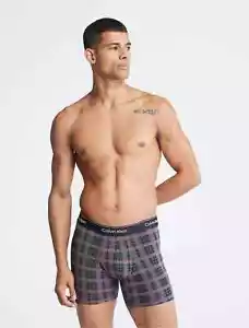 Nuevo con etiquetas Calvin Klein (pequeño) calzoncillo boxer moderno de algodón NB3752-021 - Imagen 1 de 4