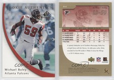 2005 SP Authentic Rookie Authentics Gold /25 Michael Boley #94 Rookie RC