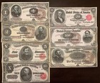 Reproduction Full Set 1890 US Treasury Notes $1-$1000 Read Full Description!!