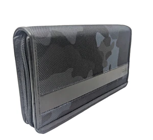 New Tumi Alpha SLG Zip-Around Travel Wallet - Navy Camo / Black * 1192277NVYCMD2 - Picture 1 of 9