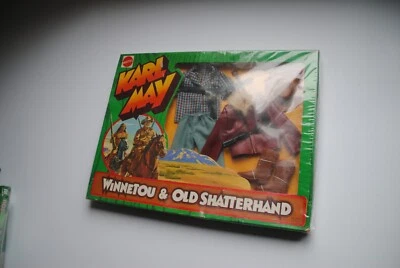 BIG JIM KARL MAY " PONY DRIVER " SUPER LUMINOSO MOLTO RARO SET IN SCATOLA - Immagine 1 di 4