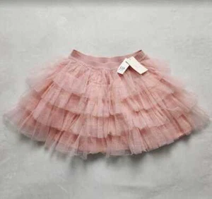 New girl's S M XL Gap x LoveShackFancy pink tulle flippy tutu skirt - Picture 1 of 8