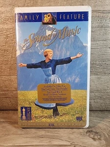 THE SOUND OF MUSIC VHS JULIE ANDREWS CLAMSHELL 20TH CENTURY FOX NEW SEALED - Picture 1 of 5