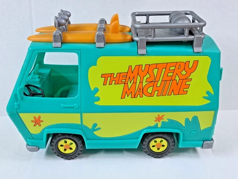 Scooby Doo THE MYSTERY MACHINE van plastic 12 inch pre-owned Cover