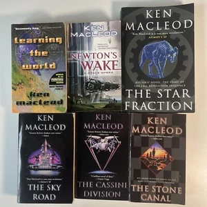 Ken MacLeod Lot of 6 SF Paperbacks Fall Revolution & More Good Condition - Bild 1 von 7