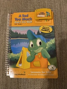 LeapFrog LeapPad "A TAD TOO MUCH: Don't Cry Wolf" Book Ages 4-7 & Game Used - Picture 1 of 3