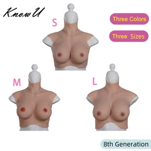8TH Generation Airbag Filler Cosplay Artificial Silicone Breast SML Size Cosplay - Picture 1 of 18