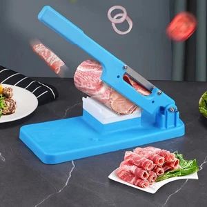 Manual Mutton Rolls Cutter Nonslip Meat Cutting Machine Herb - Picture 1 of 12
