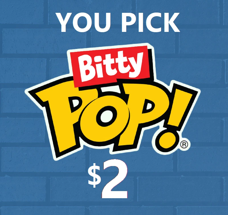 $2 Funko Bitty Pops!  FNAF Marvel Disney Star Wars Batman Harry Potter TMNT Foto 1 de 1