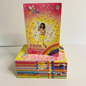 Rainbow Magic paperback book bundle x 12 by Daisy Meadows Free Postage - Picture 1 of 24