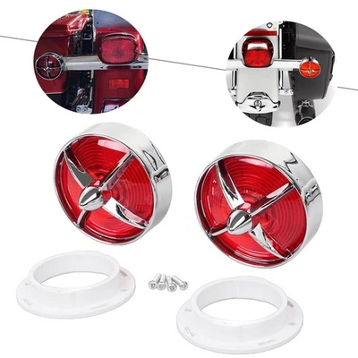 3 1/4'' Turn Signal Light Lens For Harley Electra Glide Fat Boy Heritage Softail Foto 1 de 4