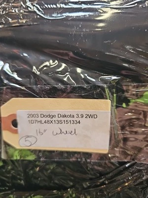 Dodge 16x8 Dakota Durango OEM Wheel 2001-2004 - Image 1 of 3