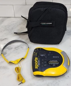 Sony Sports Discman ESP2 D-ES51 Portable CD Walkman- Headset And Case - Tested - Picture 1 of 12
