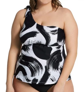 Raisins Curve J840131 Plus Size Calaya Marita Tankini Swim Top - Picture 1 of 1