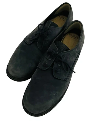 ROCKPORT Womens Blue Suede Shoes Lace Up Comfort Oxfords 10M W8736 - Image 1 of 4