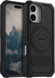 Rugged Case Compatible with Iphone 16, Magnetic Cover (Black) - Picture 1 of 7