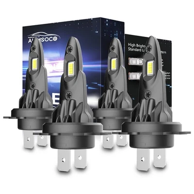 4pcs H7 LED Headlight High Low Bulbs Kit For BMW 118i 120i 125i 128i 130i 135i - Image 1 of 4
