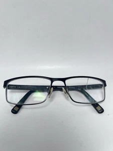 Marchon NYC Uptown Essex 001 Black Rectangular Eyeglass Frames ONLY 54 16 140 - Picture 1 of 6