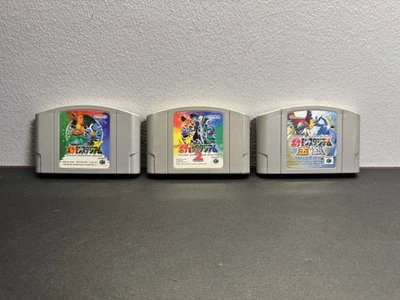 Lote de 3 Pokemon Stadium 1 2 Oro y Plata Nintendo 64 N64 Importación Japón Foto 1 de 2