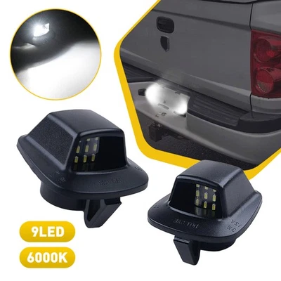 AUXITO para 2011 RAM Dakota matrícula LED 5500K luz blanca lámpara de alta potencia 2 Foto 1 de 4