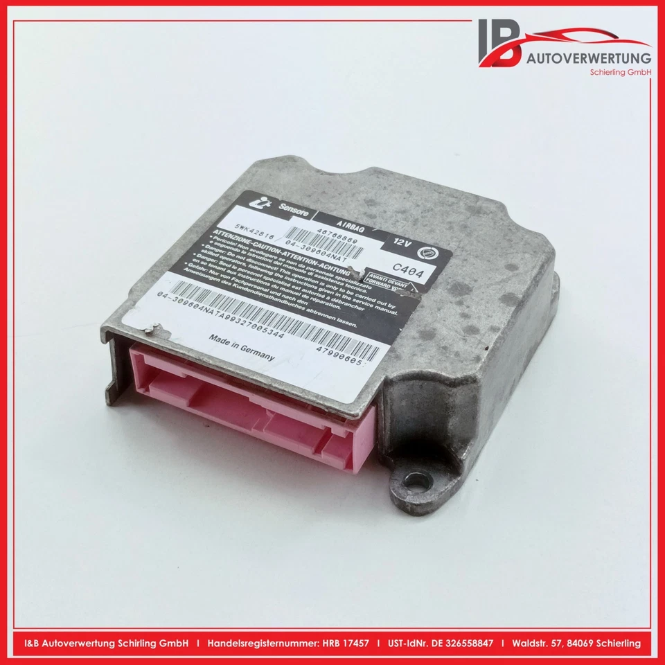 Centralina Fiat Bravo I (182) 1.6 16v 46768869 5WK42816 C404 ORIGINALE - Immagine 1 di 3