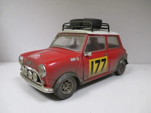 MINI COOPER S RALLYE MONTE CARLO 1967 N° 177 par SOLIDO 8602 au 1/16 NO 1/18 - Foto 1 di 12