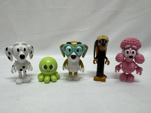 Lot Of 5 - Bluey & Friends Figures - Chloe, Octopus, Honey, Snickers, Coco - Picture 1 of 6