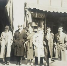 Portland Oregon 1937 Street Scene Masonic DeMolay Men Before Conclave Photo F245