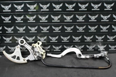 Suzuki 05-07 RMZ450 2007 OEM NISSIN PINZA DE FRENO TRASERA CILINDRO MAESTRO Foto 1 de 4