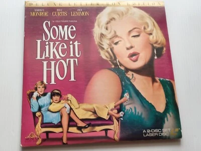 SOME LIKE IT HOT - Marilyn Monroe PREOWNED LASERDISC (Deluxe Letterbox Edition) - Image 1 of 4