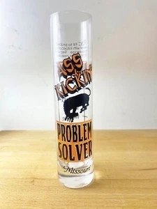 Ass Kickin Problem Solver Funny Tall Shot Shooter Glass Missouri - Picture 1 of 6