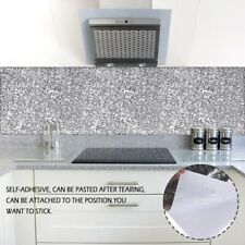 Protect Your Kitchen Walls with Waterproof Oil proof Aluminum Foil Wall Sticker