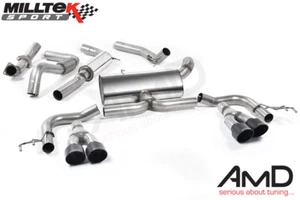 Milltek Civic Type R FK2 Turbocharged 2.0 litre i-VTEC Cat Back Exhaust SSXHO235 - Picture 1 of 2