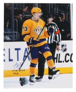 TYLER TOFFOLI '1st NHL Hat Trick 2-12-15 Signed LA Kings 16x20 Photo (JSA COA) - Picture 1 of 7