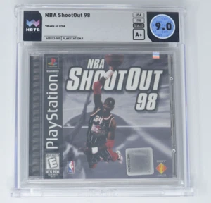 NBA Shootout '98 Sony Playstation Factory Sealed Video Game Wata 9.0 A+ 1998 - Picture 1 of 4