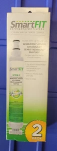 NEW! SmartFit Water Filters for KENMORE & WHIRLPOOL BRANDS (2 Pack) # SFRW-2 - Picture 1 of 4