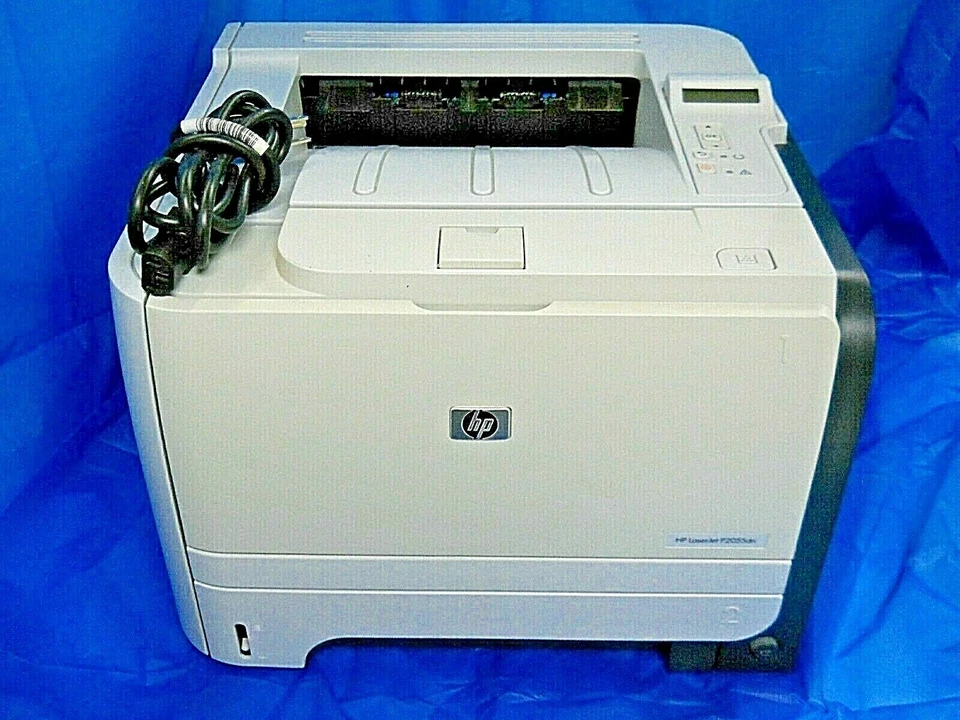 HP LASER JET P2055DN WORK GROUP LASER MONOCHROME PRINTER, 36248 PG PRINTED - Image 1 of 4