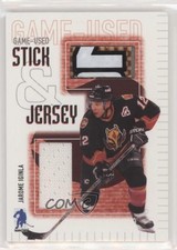2003-04 ITG Be A Player Memorabilia Game-Used Stick & Jersey Jarome Iginla HOF