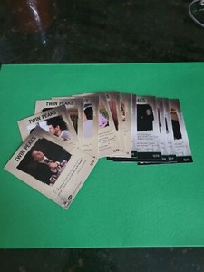 2019 RITTENHOUSE TWIN PEAKS ARCHIVES - 13 CARD QUOTABLE INSERT CARD SET Q16-Q28